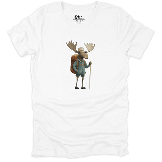 AukCliff Trailblazer Collection Graphic Tees White / S Trailblazer Moose T-shirt