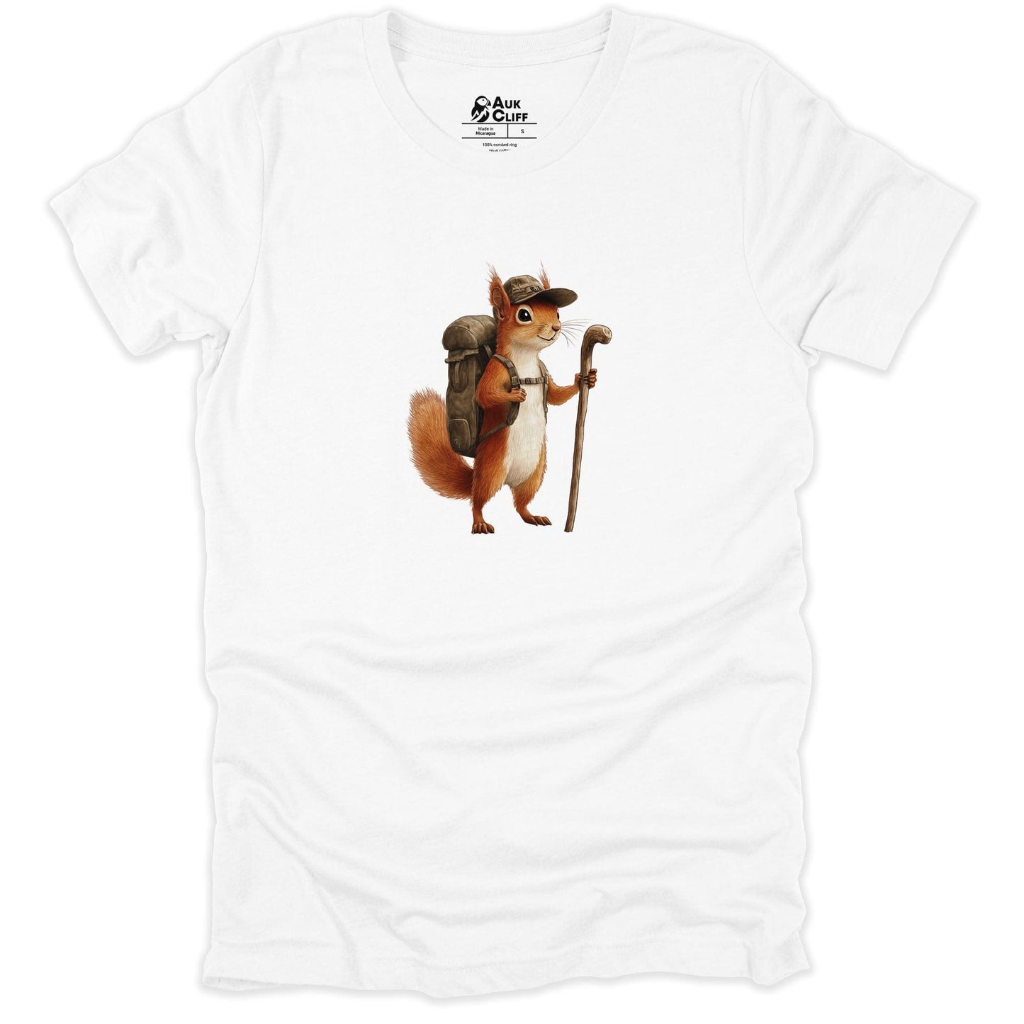 AukCliff Trailblazer Collection Graphic Tees White / S Trailblazer Squirrel T-shirt