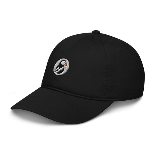 AukCliff Trailblazer Dad Hat Black Organic Dad Hat
