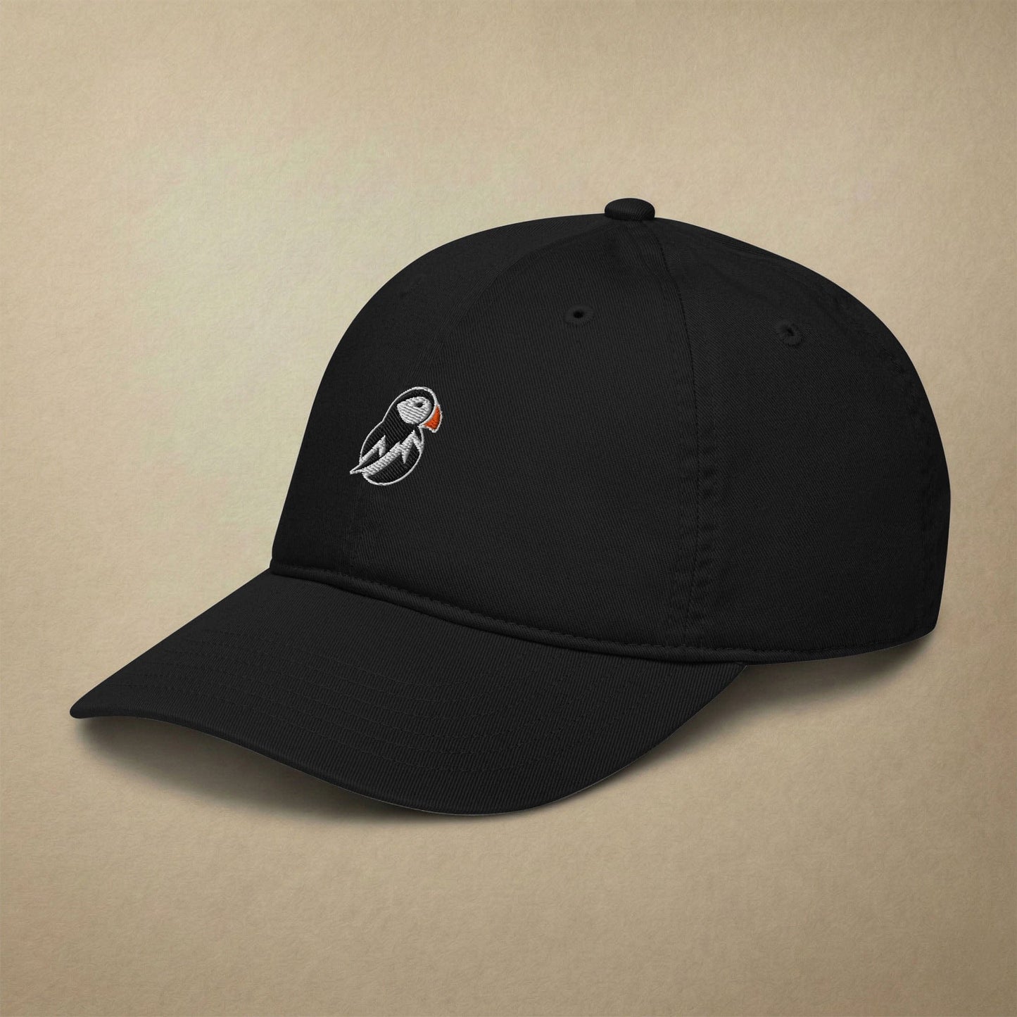 AukCliff Trailblazer Dad Hat Black Organic Dad Hat