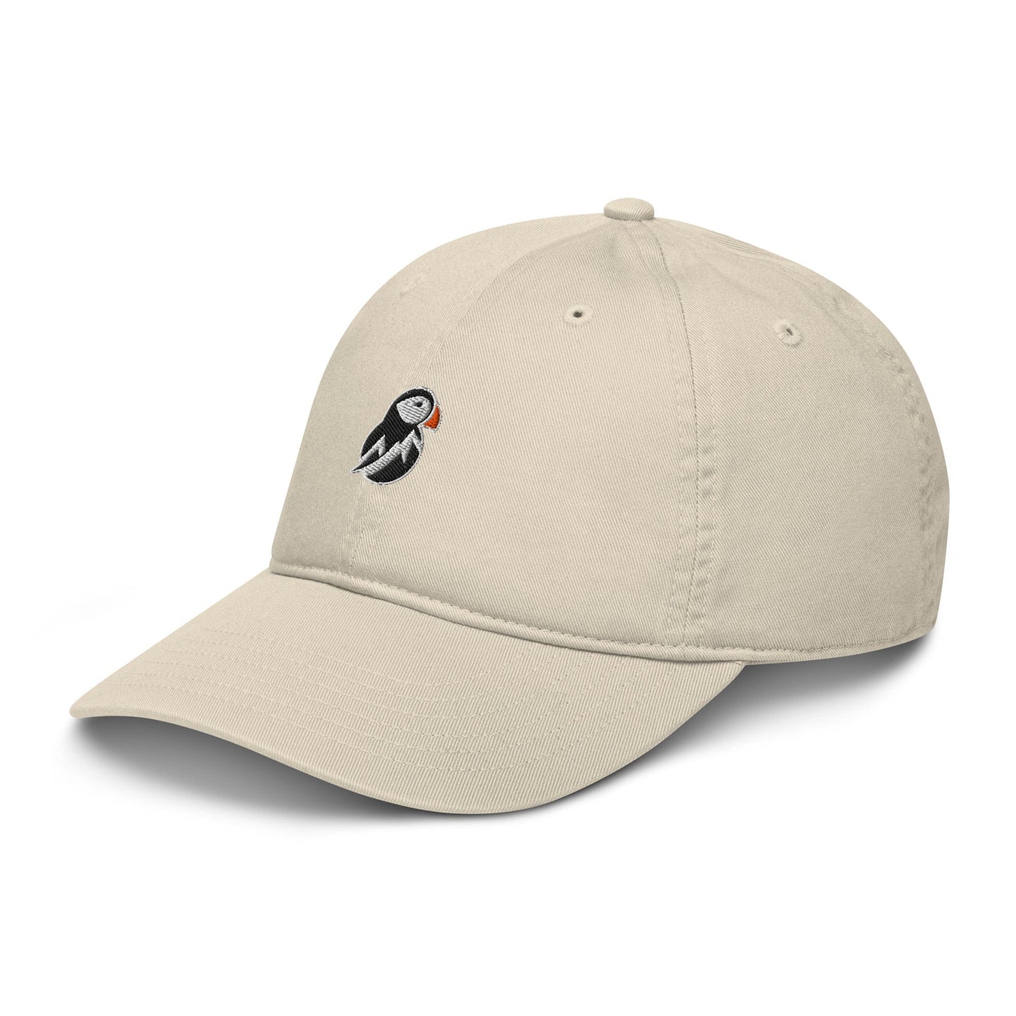 AukCliff Trailblazer Dad Hat Ivory Organic Dad Hat