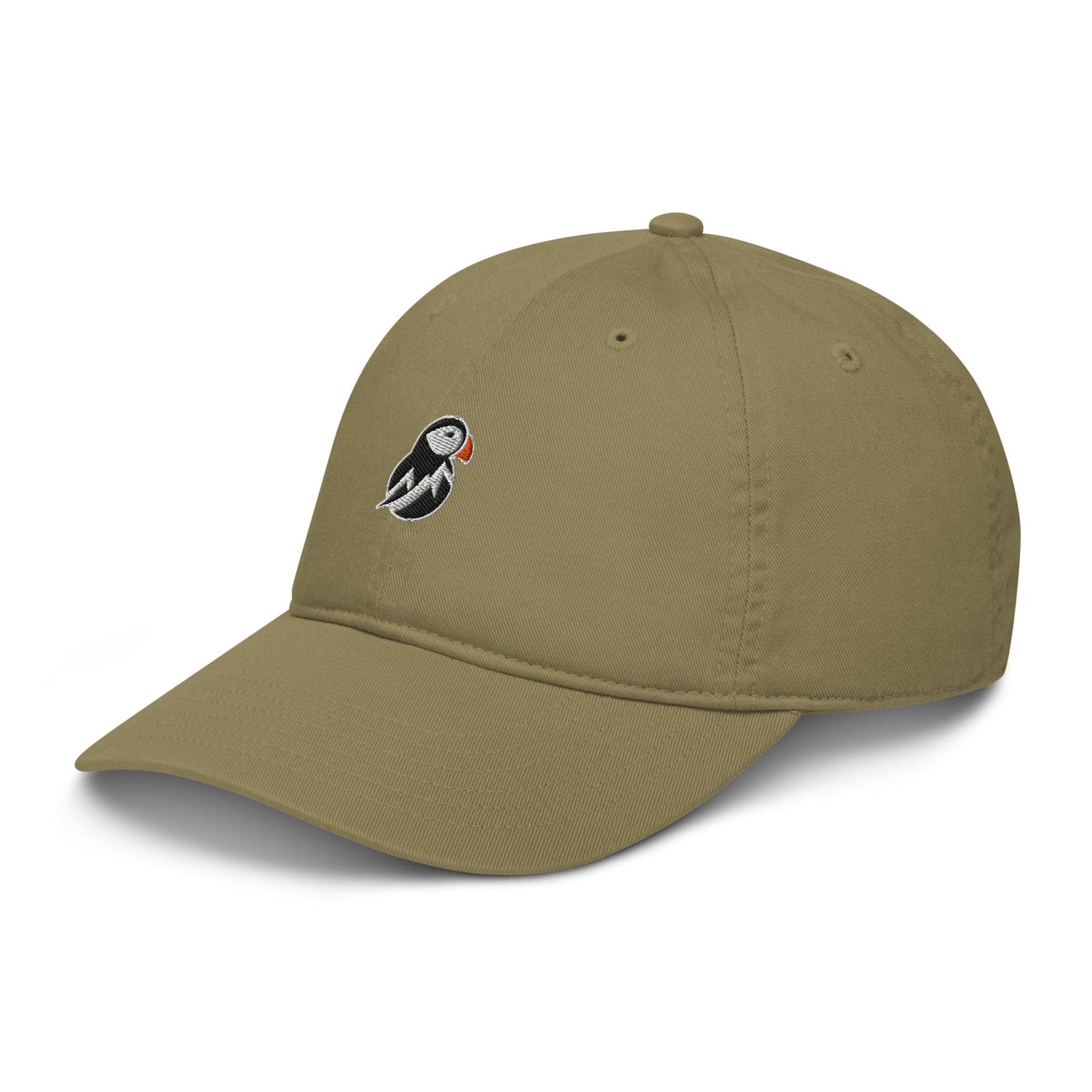 AukCliff Trailblazer Dad Hat Khaki Organic Dad Hat