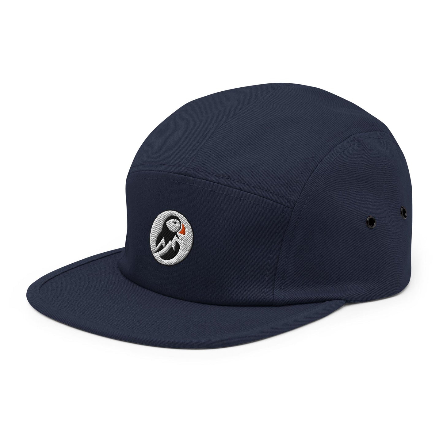 AukCliff Trekker’s Choice 5 Panel Cap Navy Simple 5 Panel Cap