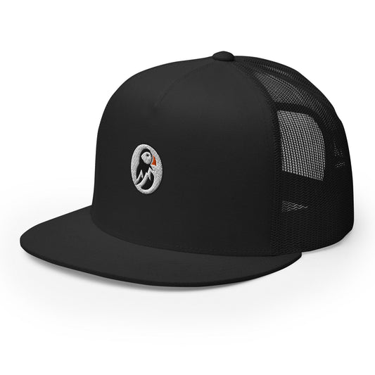 AukCliff Trucker Cap Black Trucker Cap