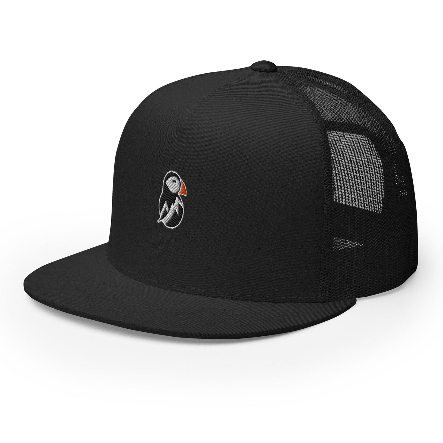 AukCliff Trucker Cap Black Trucker Cap