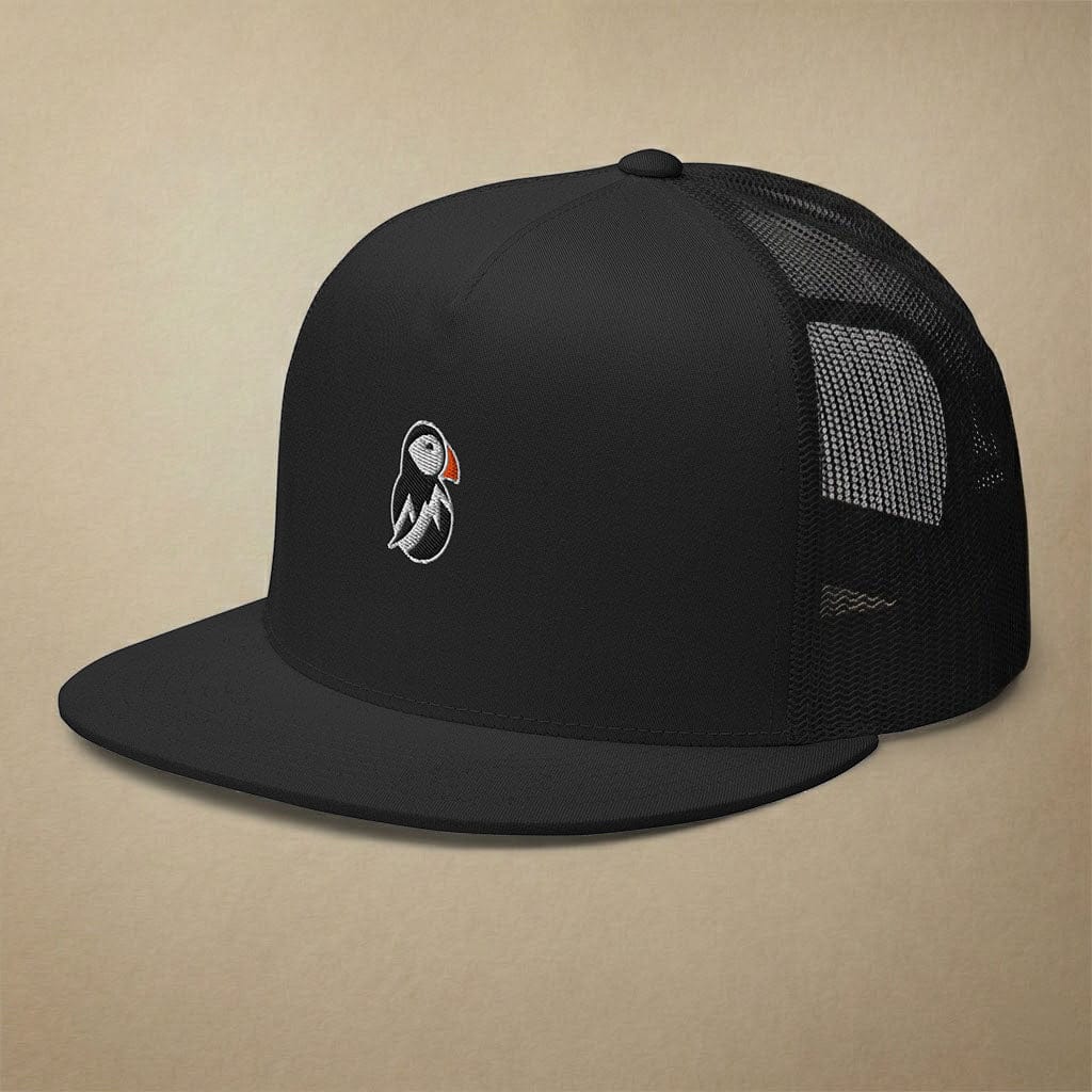 AukCliff Trucker Cap Black Trucker Cap