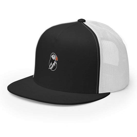 AukCliff Trucker Cap Black/ White Trucker Cap