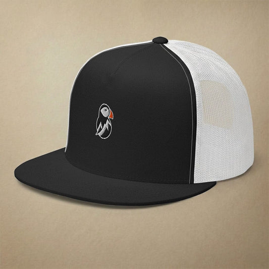 AukCliff Trucker Cap Black/ White Trucker Cap