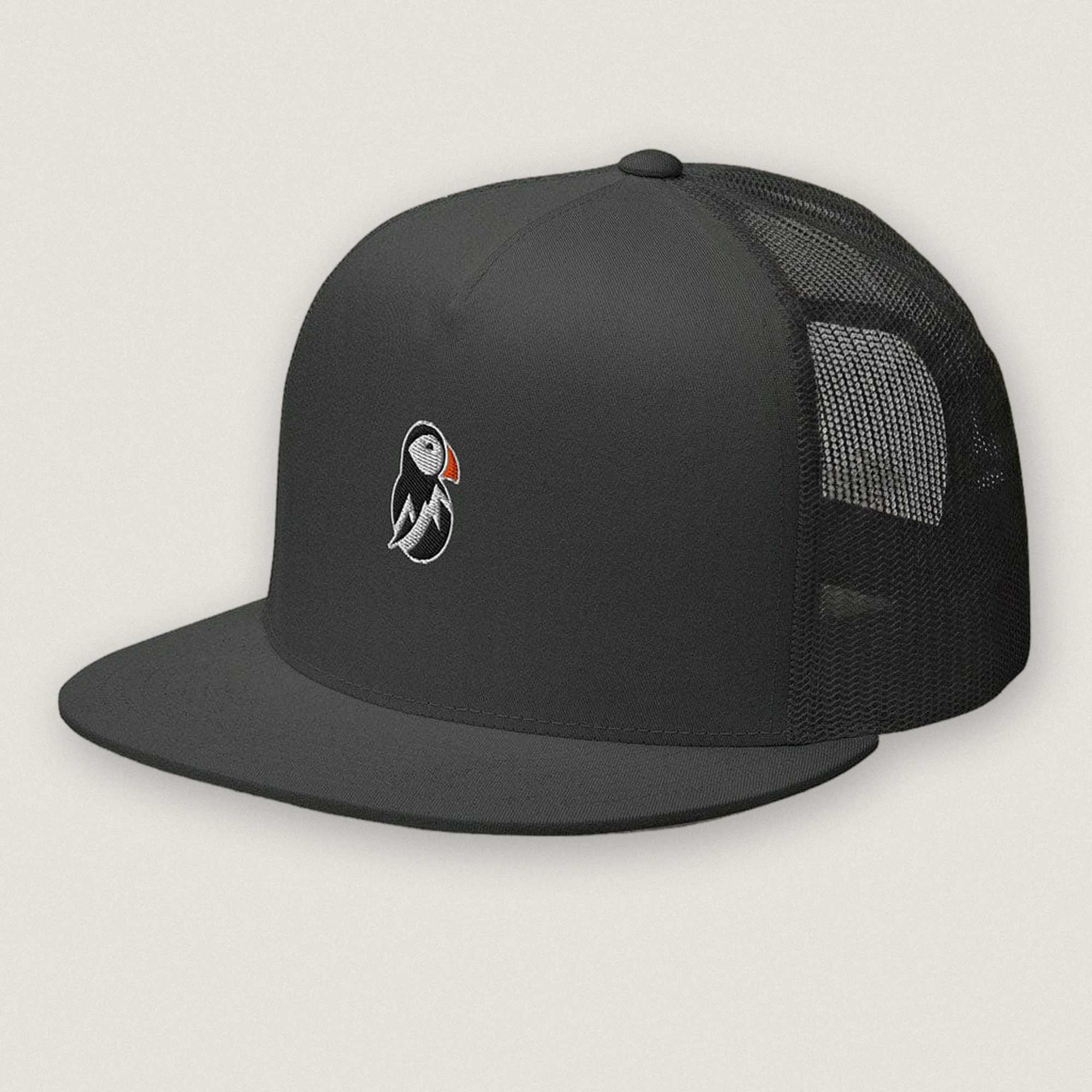 AukCliff Trucker Cap Charcoal Trucker Cap