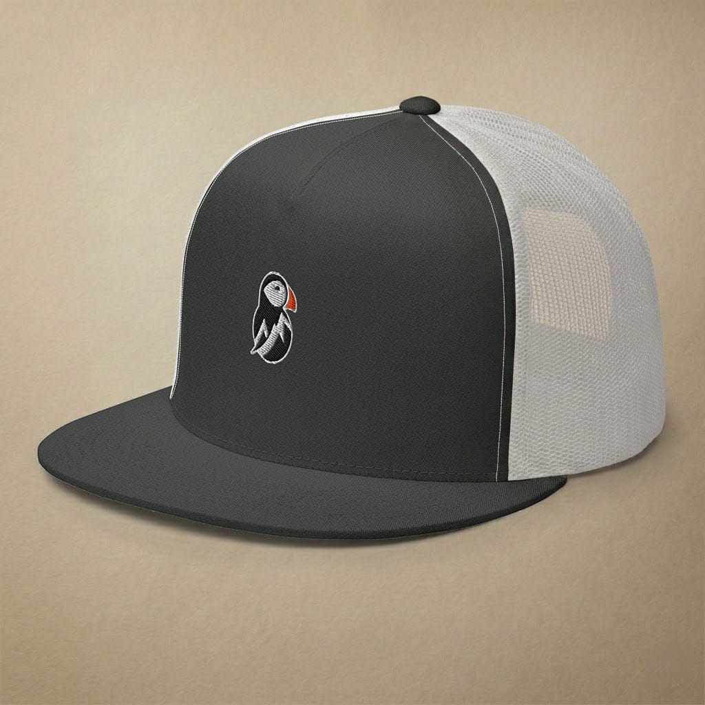 AukCliff Trucker Cap Charcoal/ White Trucker Cap