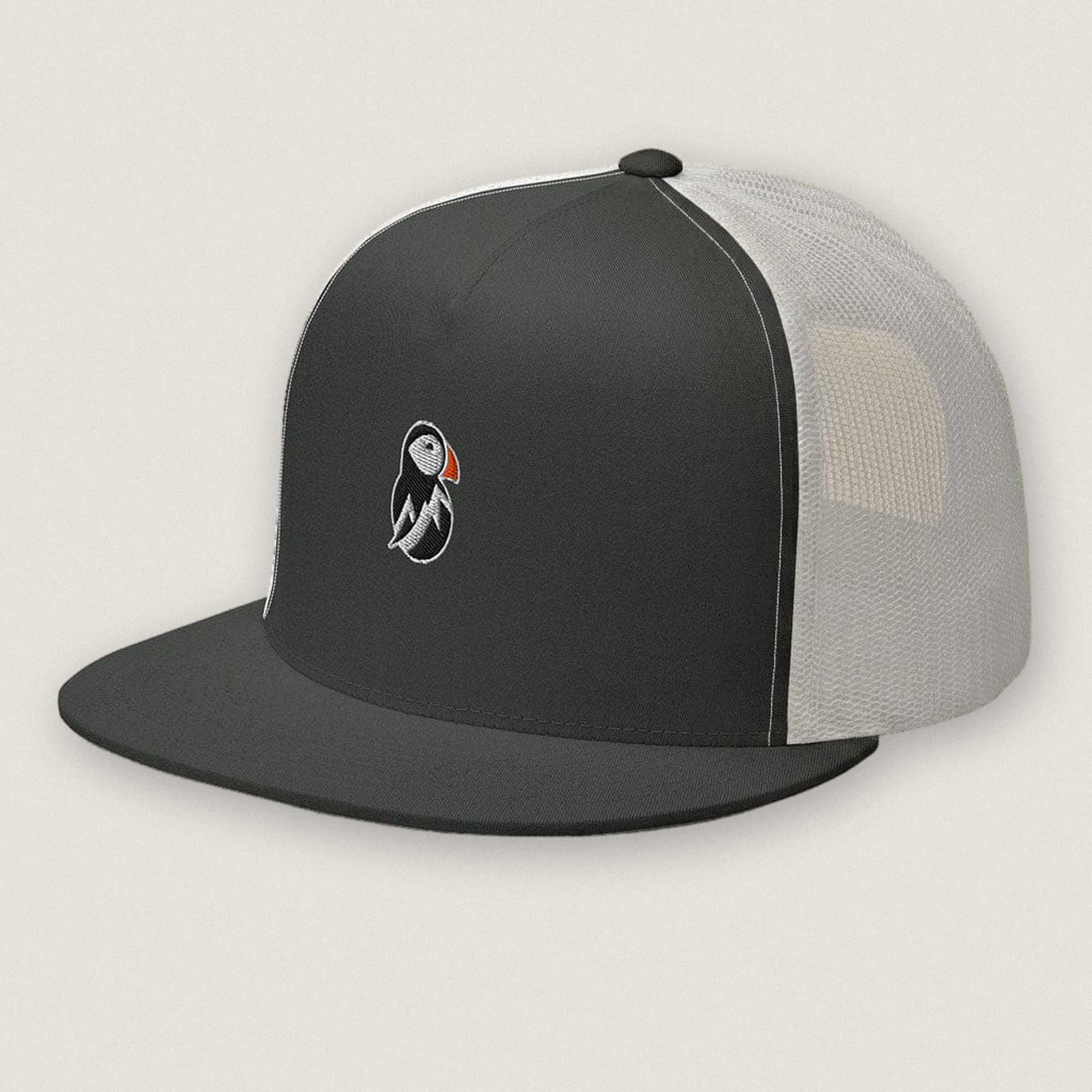 AukCliff Trucker Cap Charcoal/ White Trucker Cap