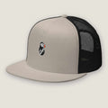 AukCliff Trucker Cap Silver/ Black Trucker Cap