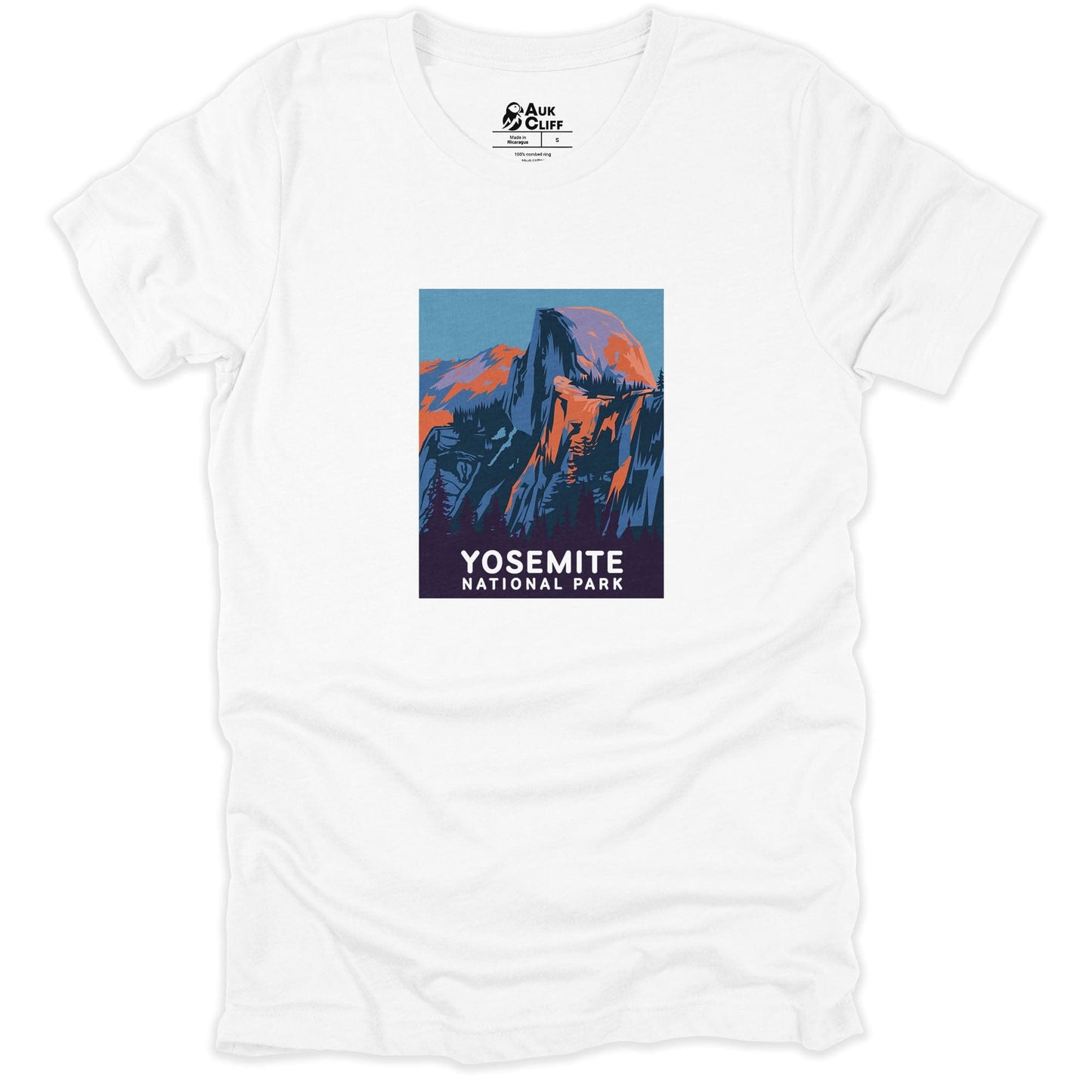 AukCliff USA National Park T-shirt White / S Yosemite National Park T-shirt