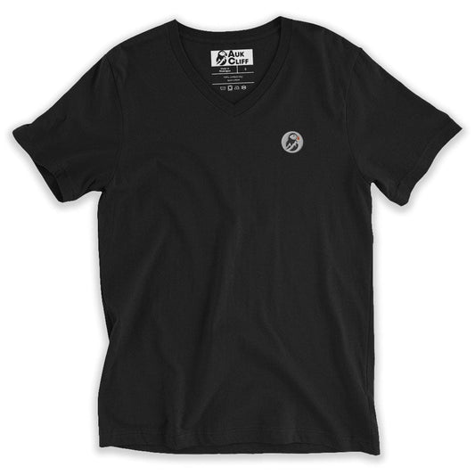 AukCliff V-Neck T-shirt Black / S Simple V-Neck T-Shirt