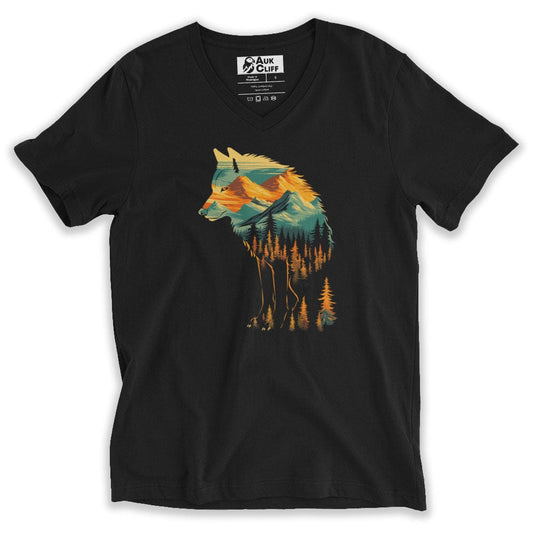 AukCliff V-Neck T-shirt S Royal Wilderness V-Neck T-Shirt
