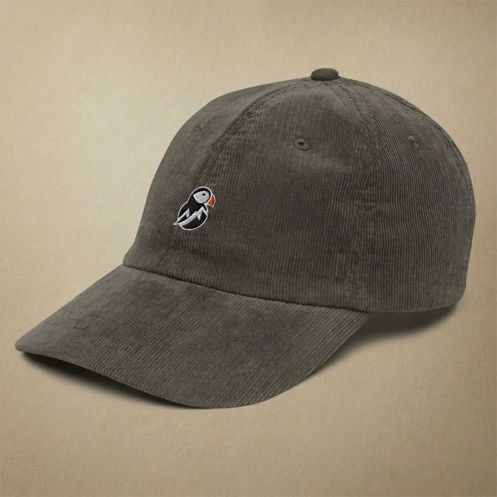 AukCliff Vintage Corduroy Cap Olive Vintage Corduroy Cap