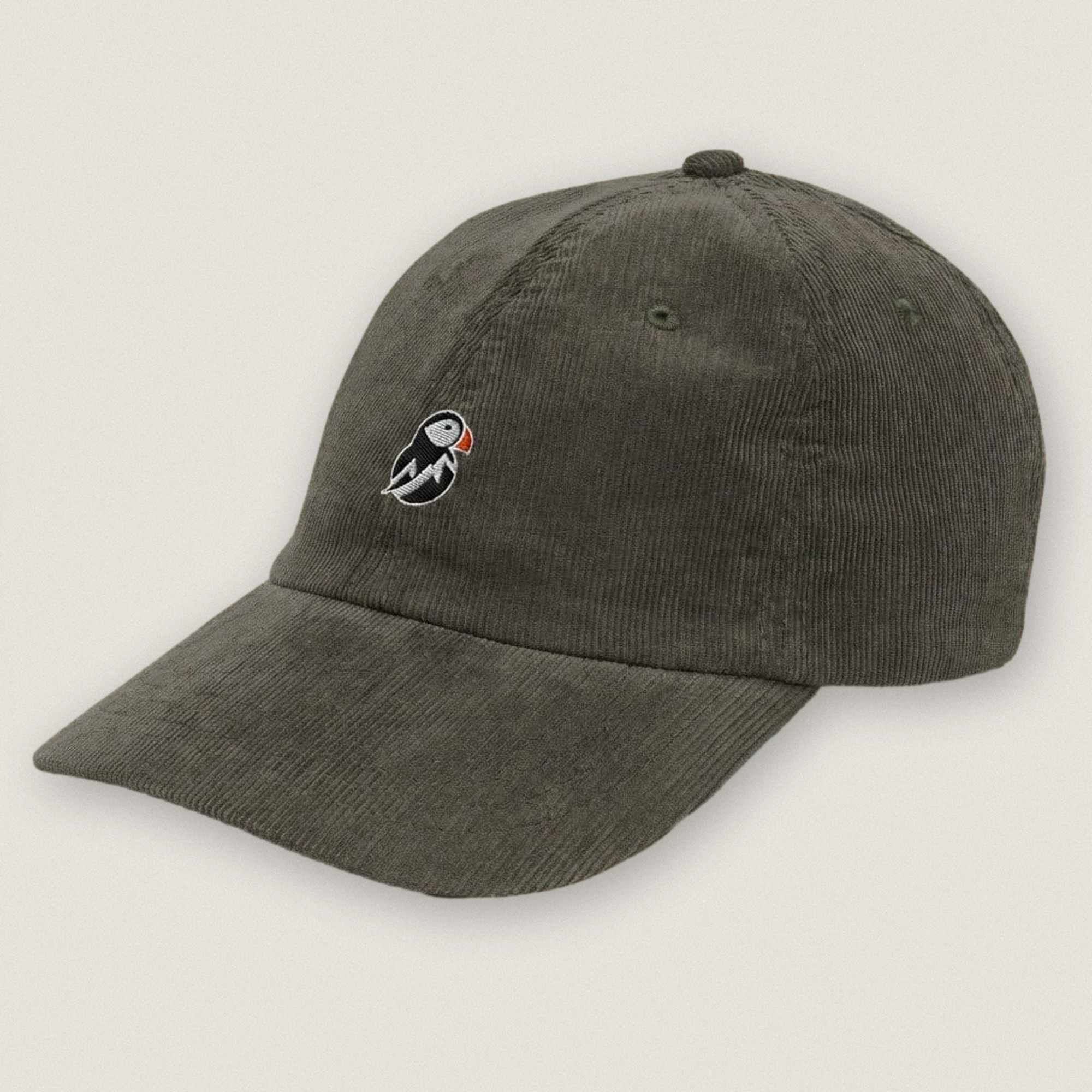AukCliff Vintage Corduroy Cap Olive Vintage Corduroy Cap
