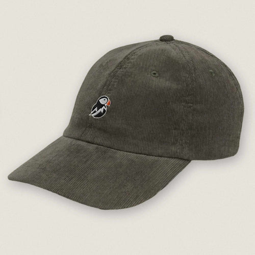 AukCliff Vintage Corduroy Cap Olive Vintage Corduroy Cap