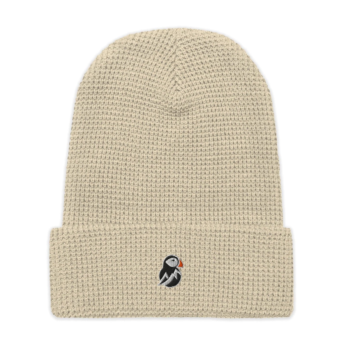 AukCliff Waffle Beanie Beige Waffle Beanie