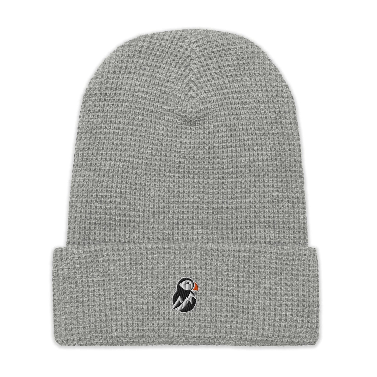 AukCliff Waffle Beanie Grey Waffle Beanie