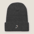 AukCliff Waffle Beanie Heather Charcoal Waffle Beanie