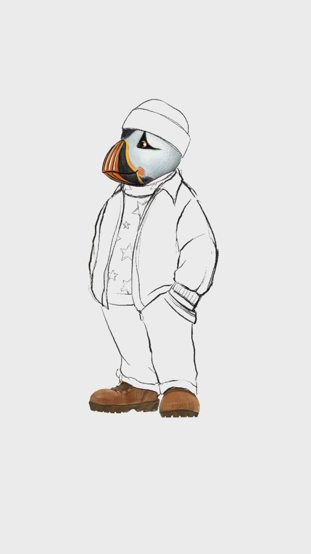 Captain Puffin American Trailkeeper T-Shirt