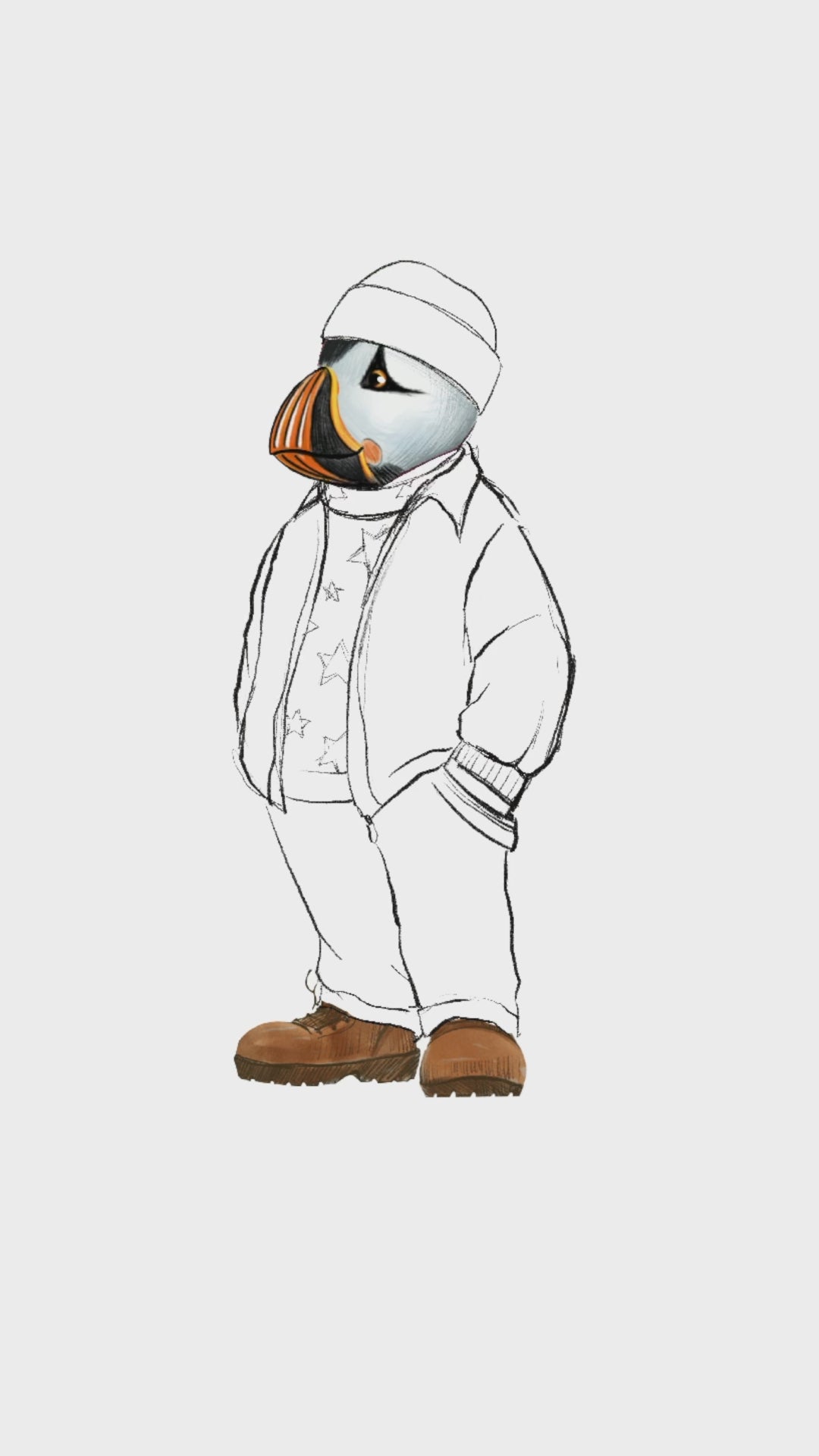 Captain Puffin American Trailkeeper T-Shirt