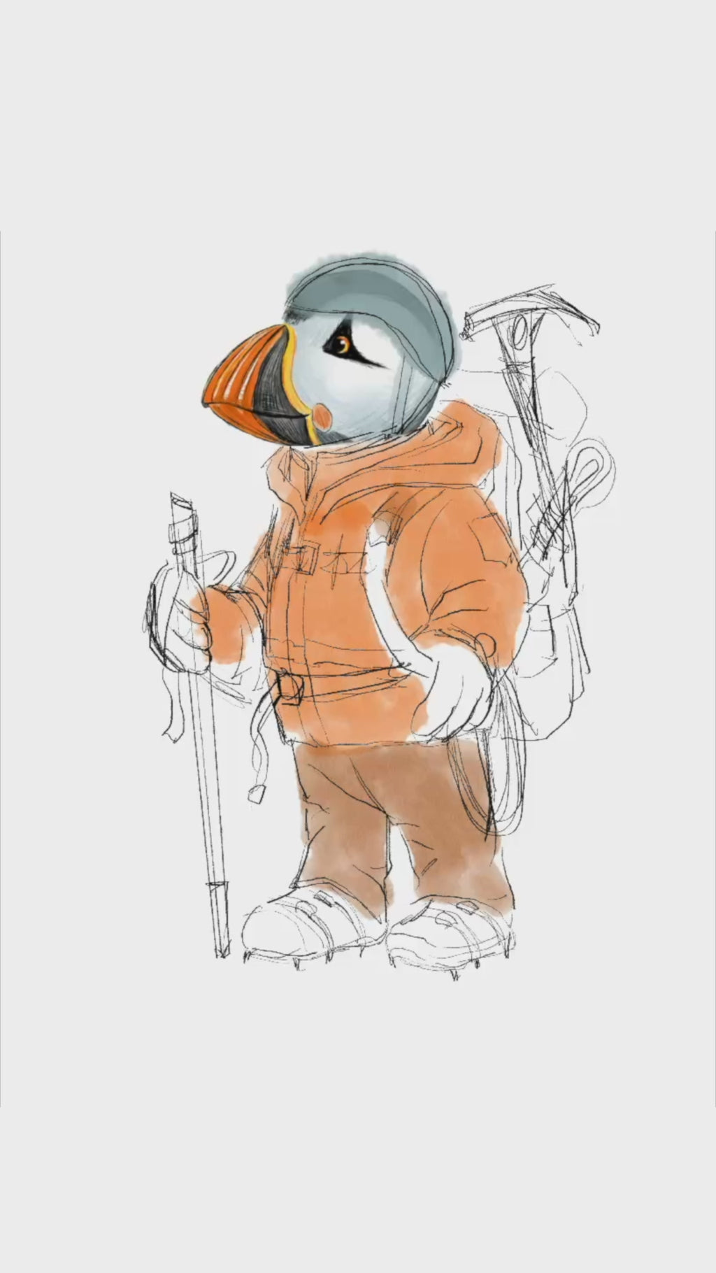 Captain Puffin Mountaineer T-Shirt