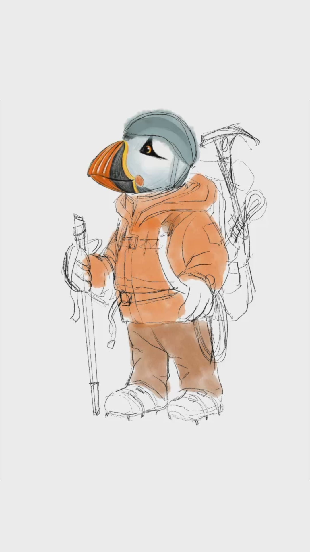Captain Puffin Mountaineer T-Shirt