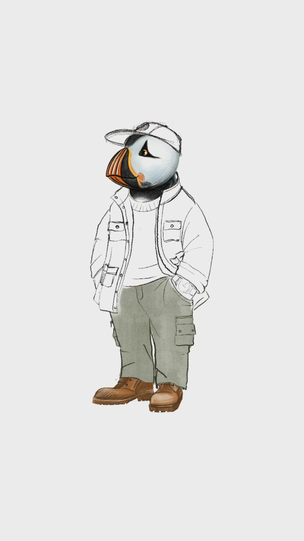 Captain Puffin Pacific Northwest Trailkeeper T-Shirt