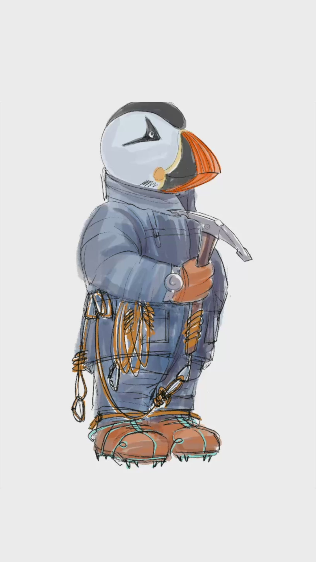 Captain Puffin Everest Expedition Sweatshirt