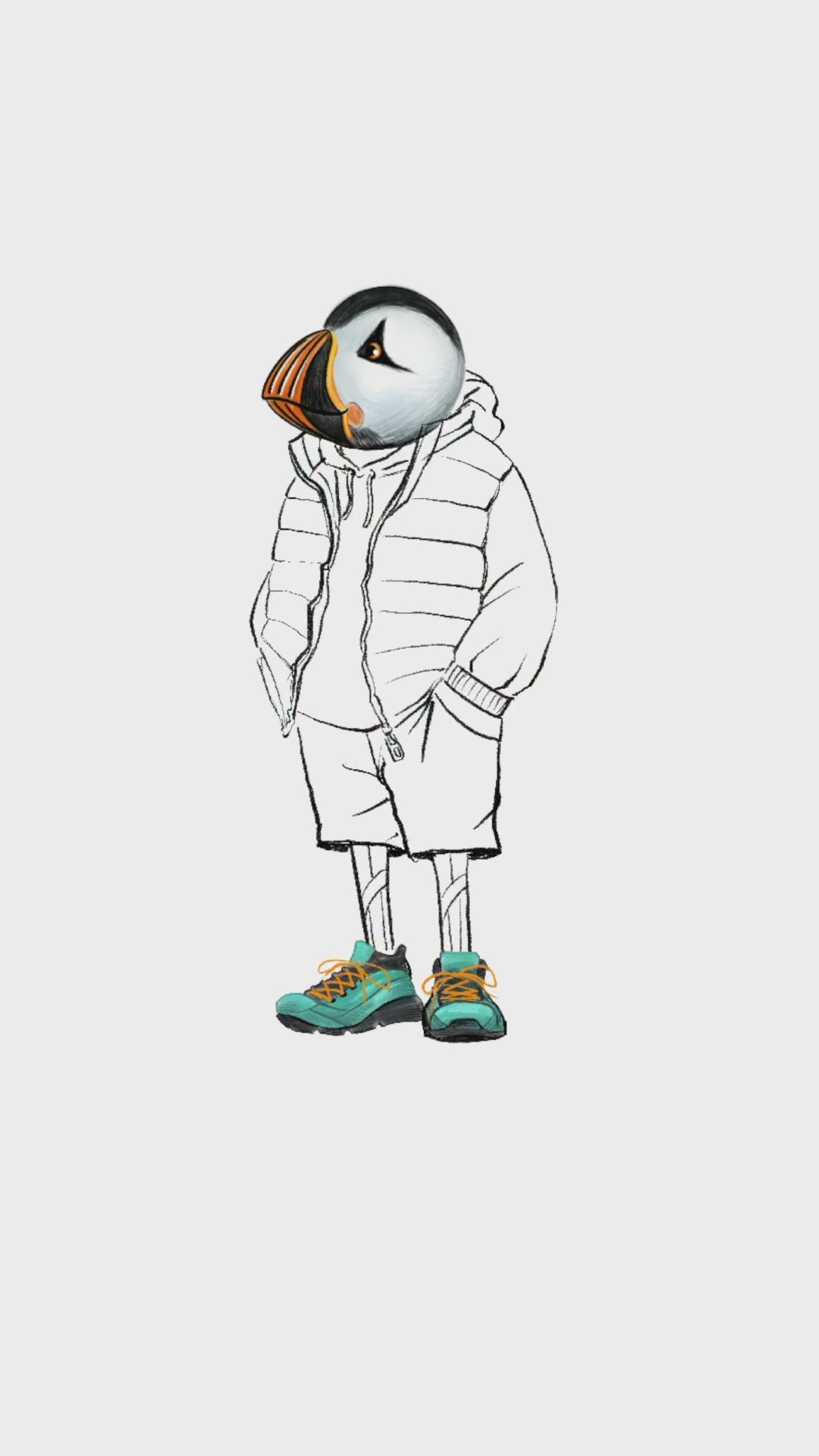 Captain Puffin New Zealand Tramper Sweatshirt