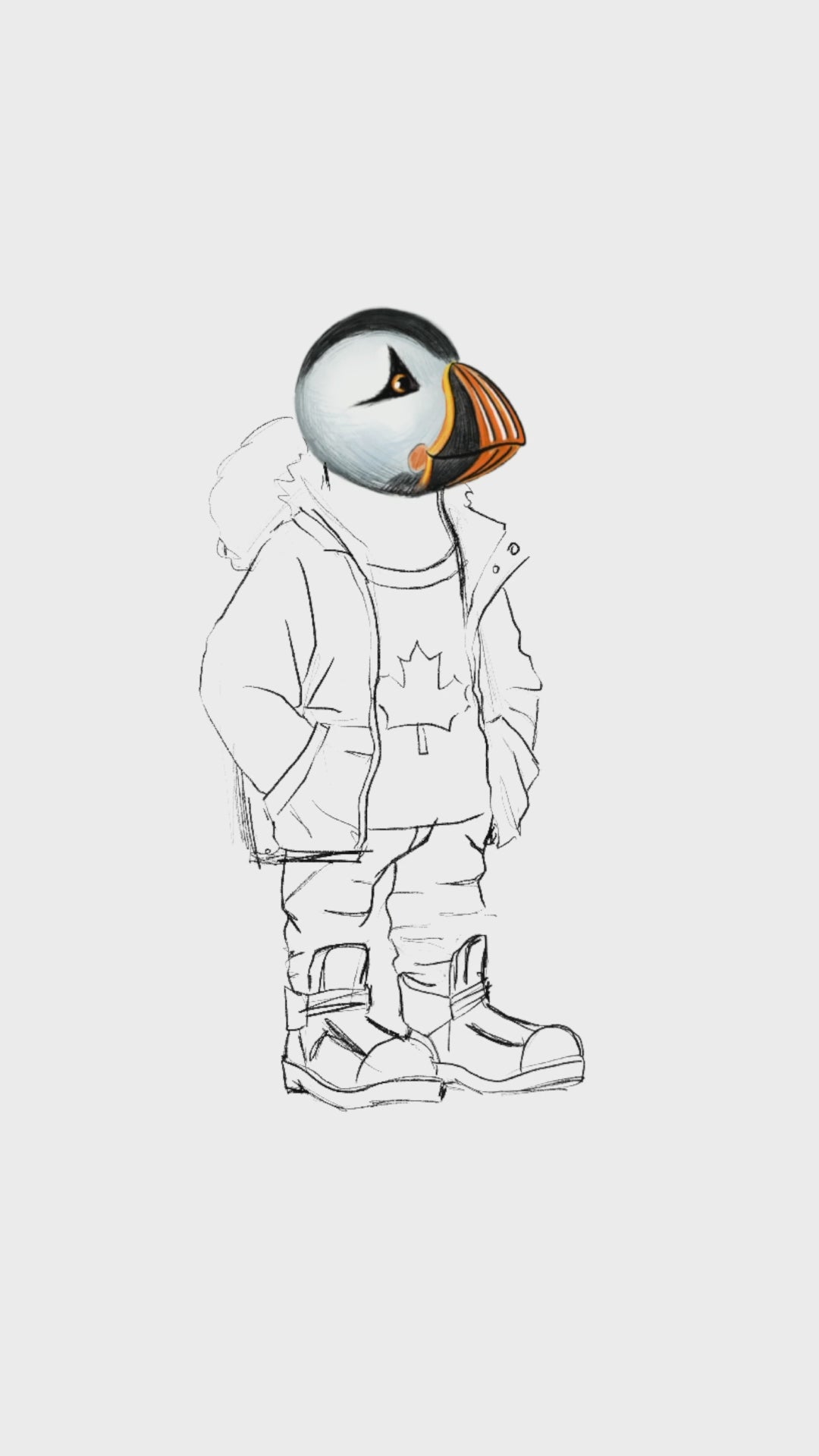 Captain Puffin Canada Trailkeeper T-Shirt