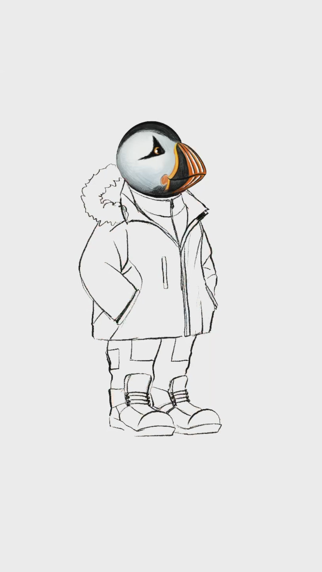 Captain Puffin Alpine Wayfarer T-Shirt