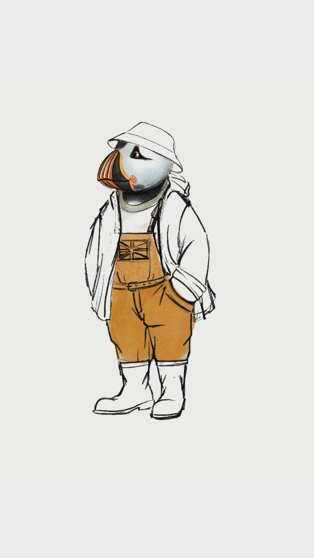 Captain Puffin Newfoundland Sweatshirt | AukCliff – AukCliff®