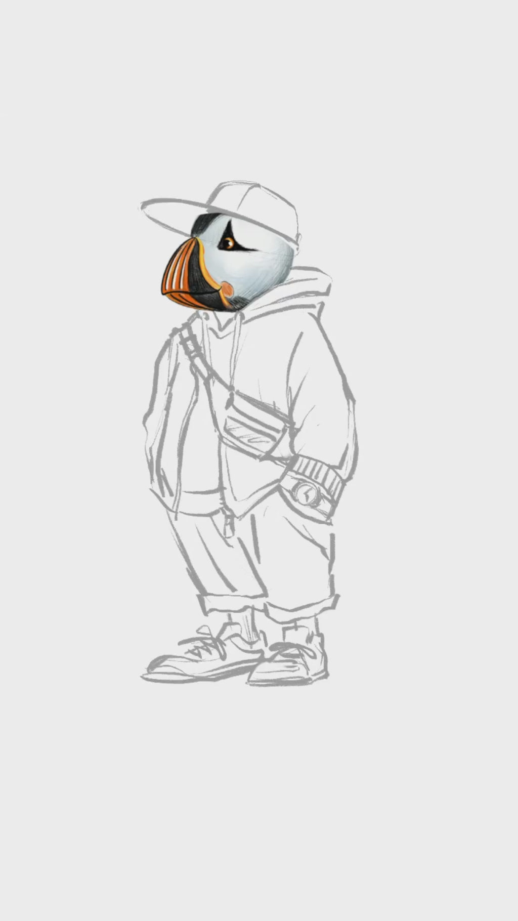 Captain Puffin Streetwear Scout T-Shirt