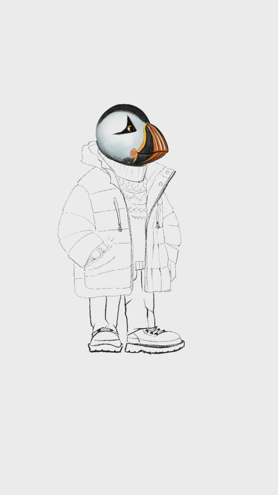 Captain Puffin Nordic Wayfarer Sweatshirt