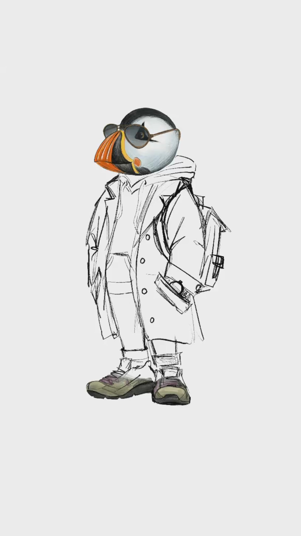 Captain Puffin City Explorer Sweatshirt