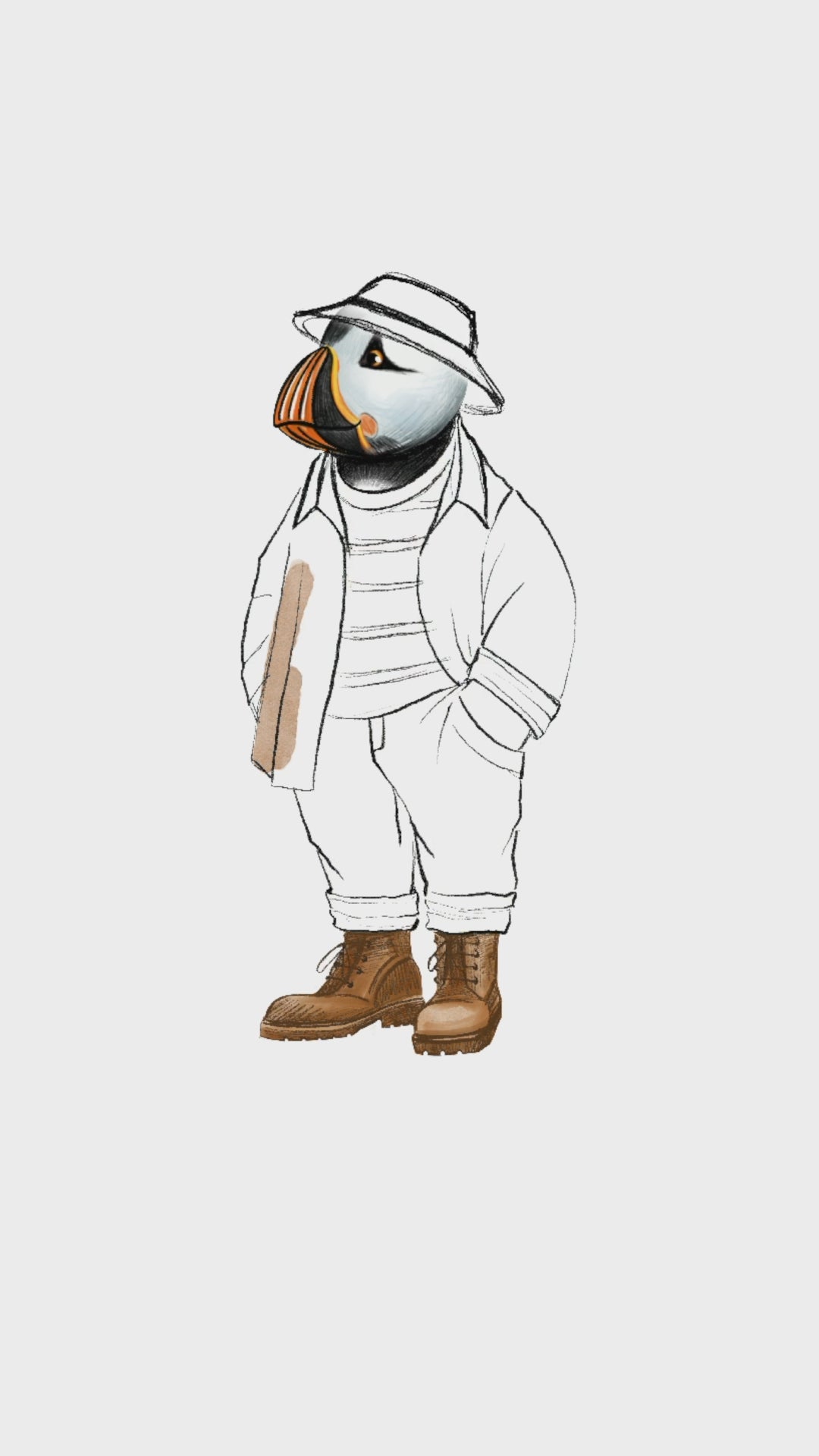 Captain Puffin Iberian Rambler T-Shirt