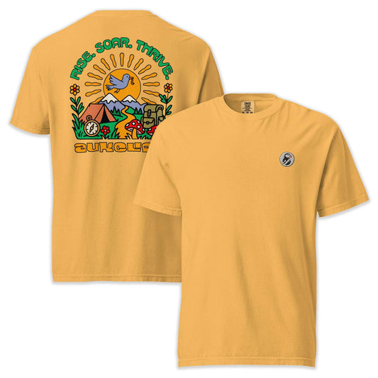 Retro Camp Thrive Comfort Colors Tee