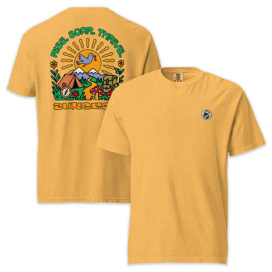 Retro Camp Thrive Comfort Colors Tee