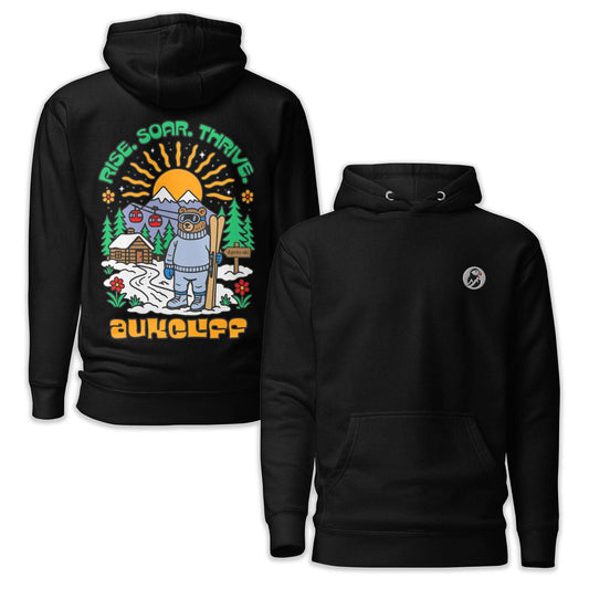Retro Après Ski Bear Hoodie