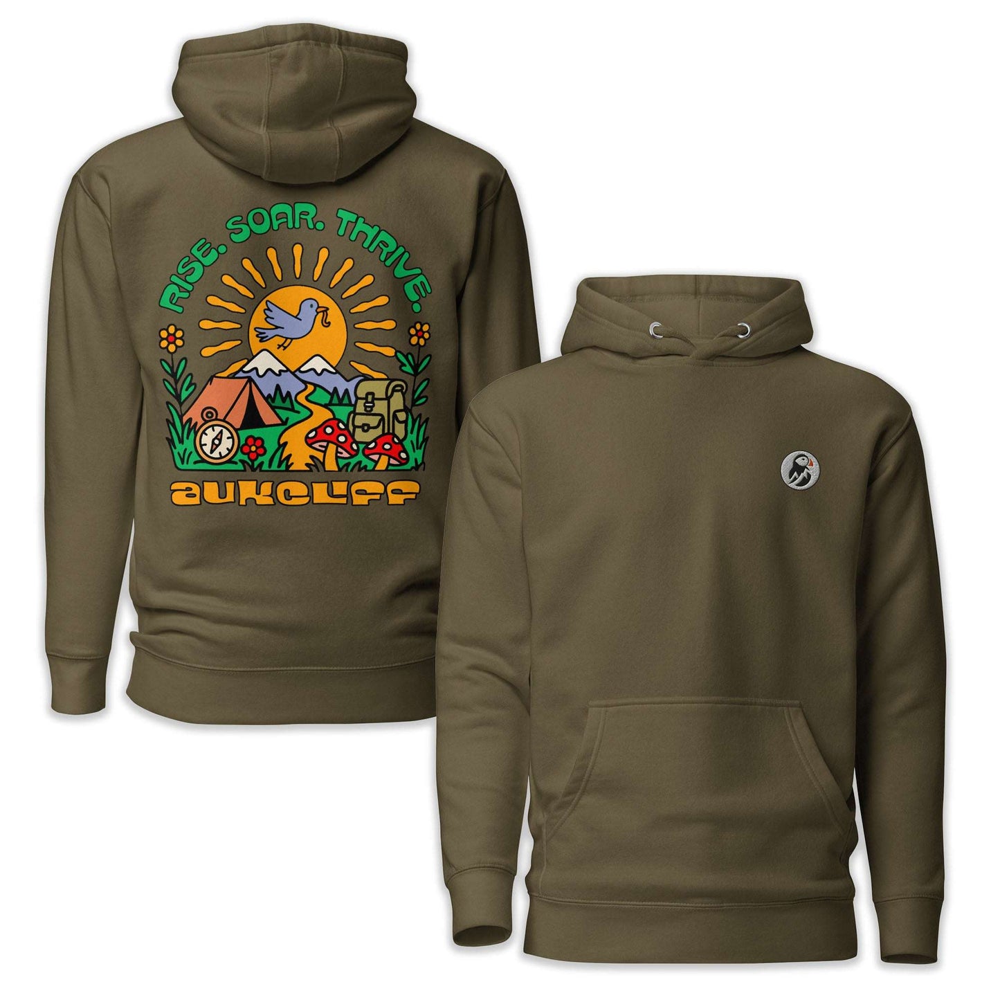 Retro Camp Thrive Hoodie