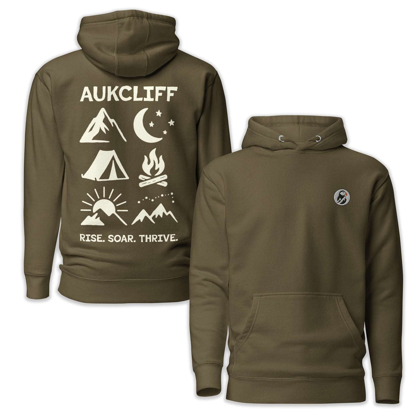Minimal Camp Icons Hoodie