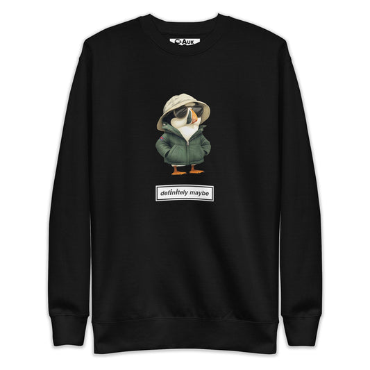 Definitely Maybe Britpop Puffin Sweatshirt