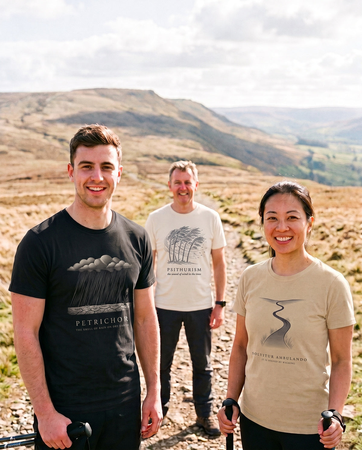 AukCliff Field Terms t-shirts worn outdoors, photo 1