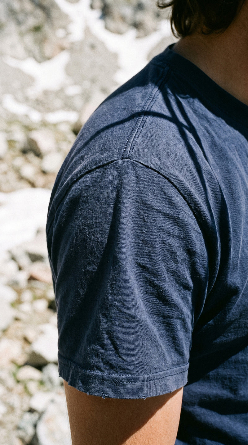 AukCliff t-shirts worn at a high alpine col, photo 2