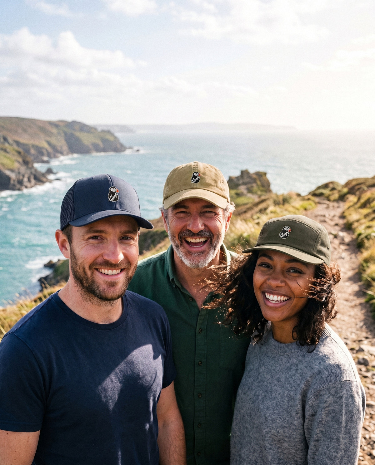 AukCliff caps worn outdoors, photo 1
